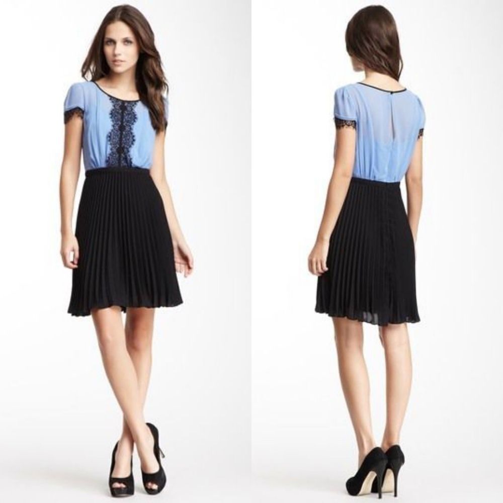 MAX & Cleo Clarissa Bluebell Woven Cocktail Dress